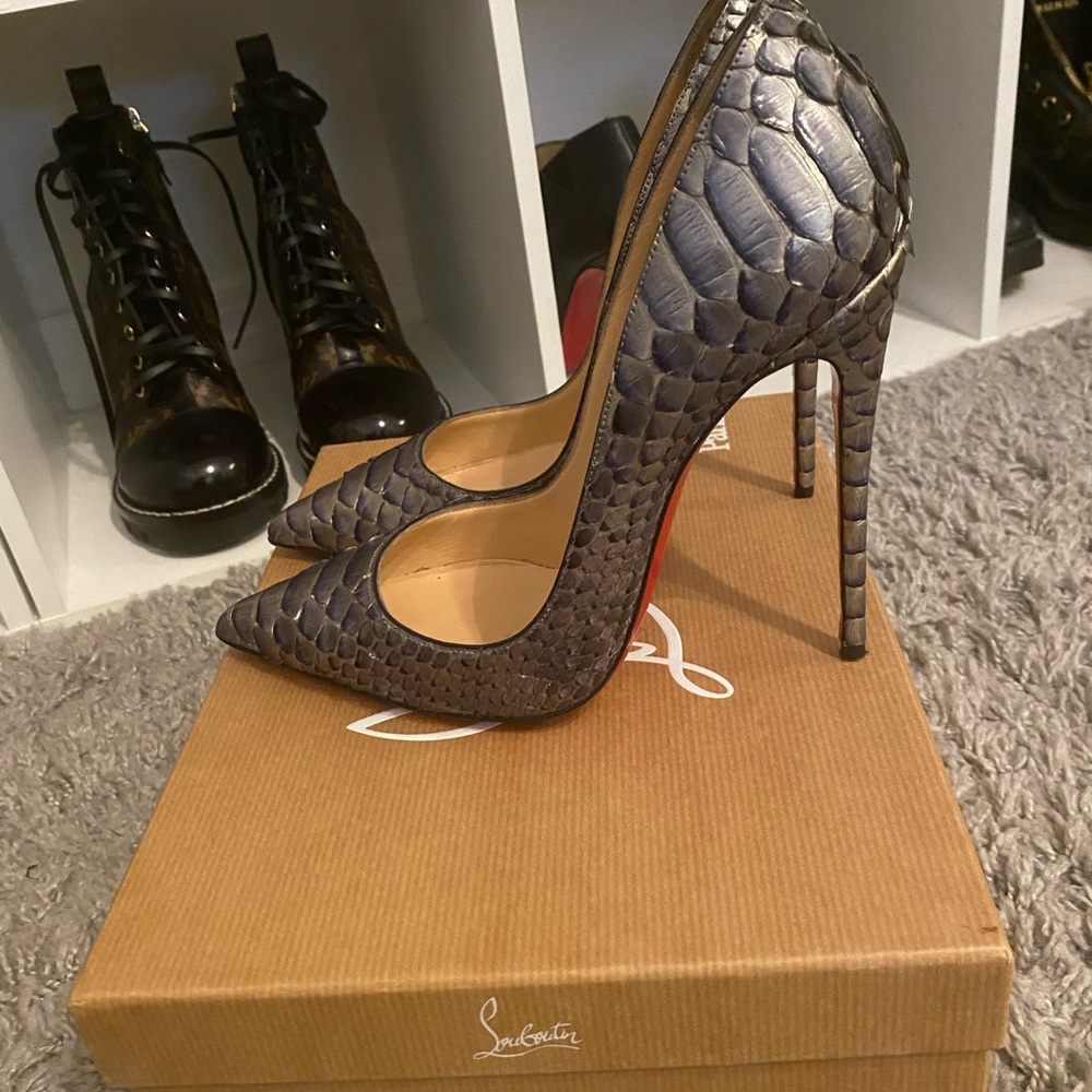 Christian Louboutin So Kate Python - image 3
